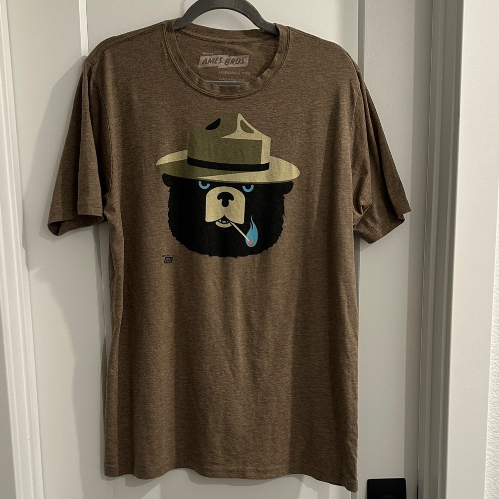 Smokey the bear ames bros camping